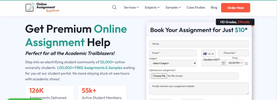 Online Assignment Expert Cover Image