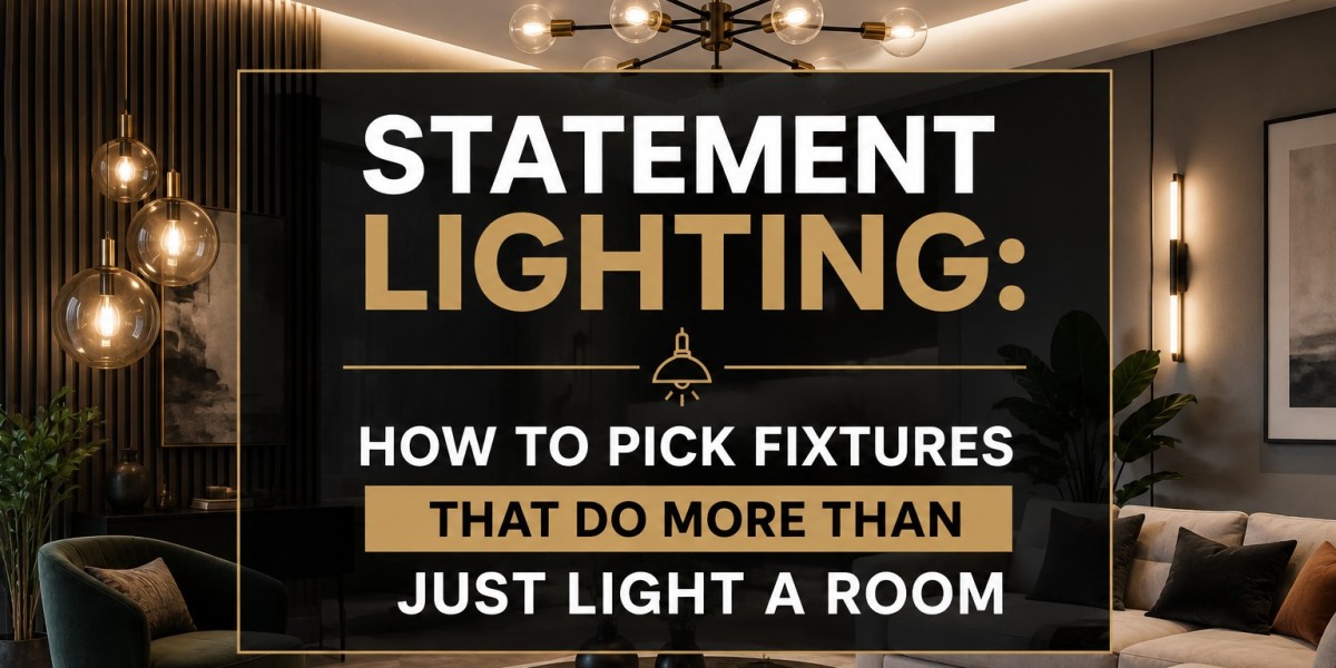 Statement Lighting: How to Pick Fixtures That Do More Than Just Light a Room