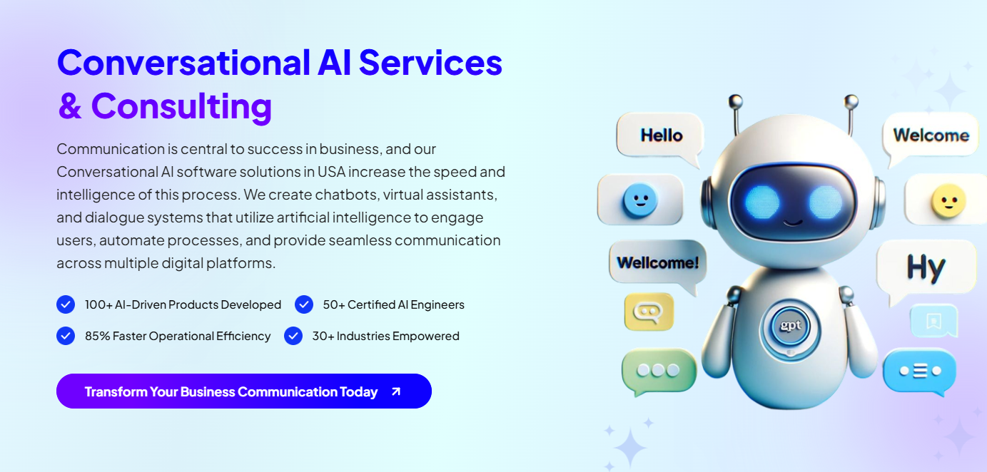Conversational AI Development Services