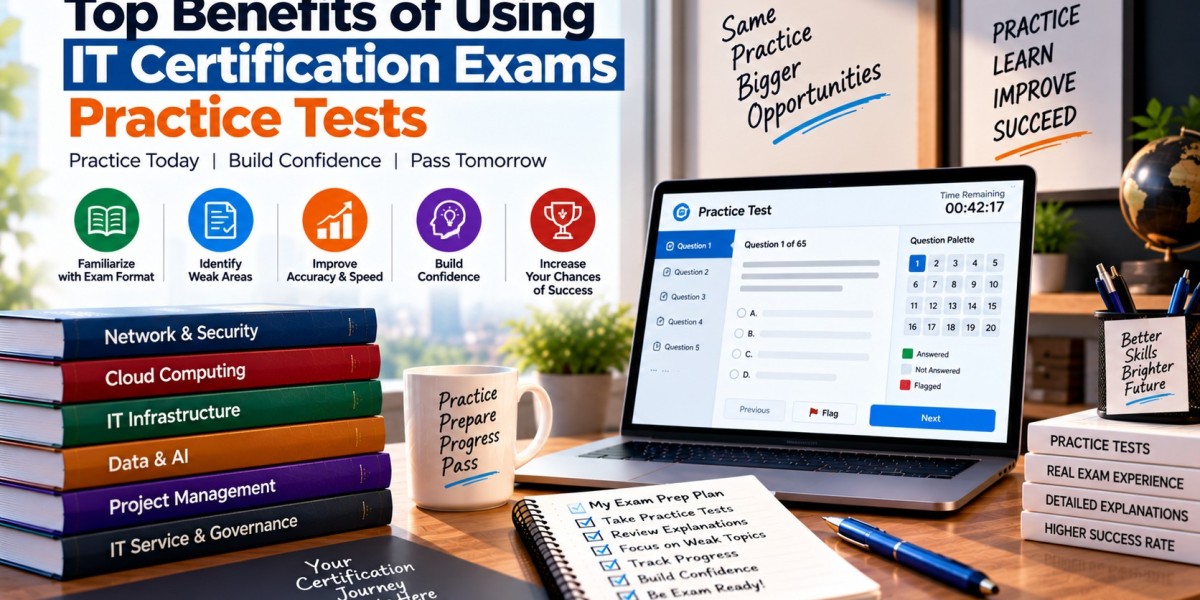 Top Benefits of IT Certification Exams Practice Tests for IT Professionals