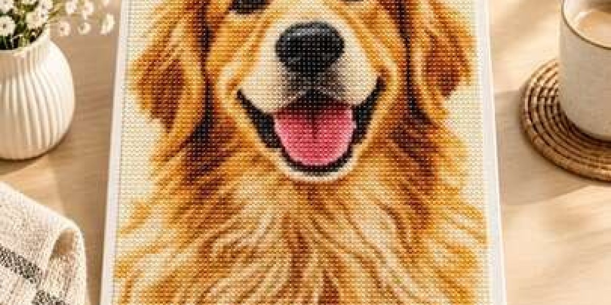Custom Pet Diamond Painting for Personalized Pet Portraits