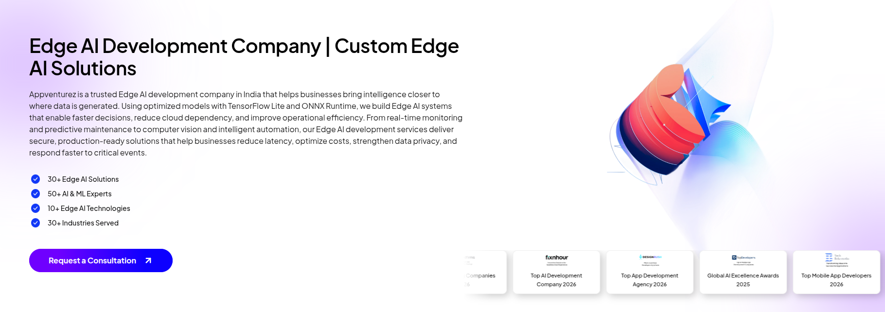 Edge AI Development Services Company | Edge AI Solution
